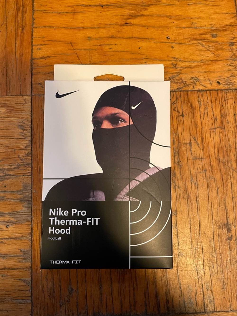 Black Nike ski mask